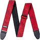 Dunlop Jacquard Albion Strap für Gitarre Rot