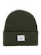 Herschel Supply Co Elmer Shallow Knitted Beanie Cap Ivy Green 1225-1809-OS