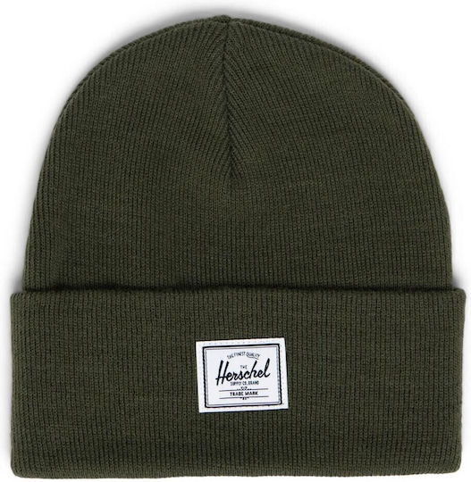 Elmer Shallow Beanie Masculin Căciulă Tricotat Ivy Green