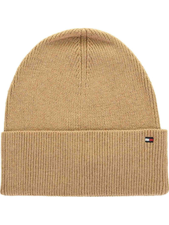 Beanie Γυναικείος Σκούφος Πλεκτός σε Μπεζ χρώμα