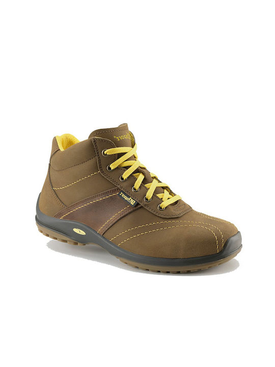 Grisport Marostica Водоустойчив Ботуши Защита Brown S3 с Сертификация SRC