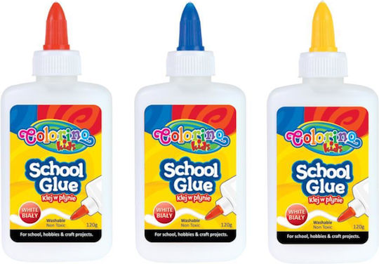 Colorino Течен Лепило School Glue Голям Размер за Занаяти 120гр