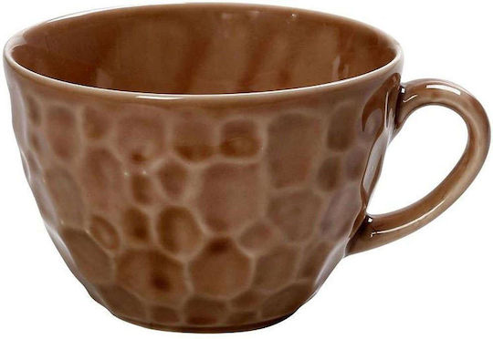 Espiel Espiel Porzellan Tasse Braun 350ml 6 Stück