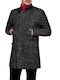 Tresor Men's Half Coat Black