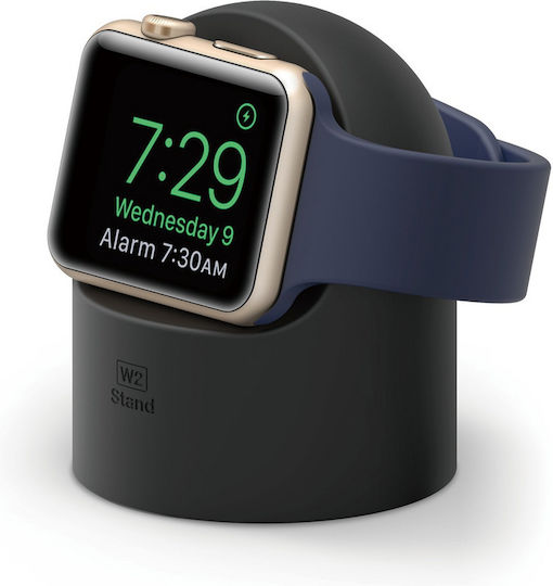 Elago W2 Stand Зарядно за Apple Watch Черен