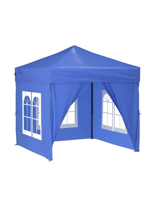 vidaXL Garden Freestanding Gazebo Blue 2x2cm