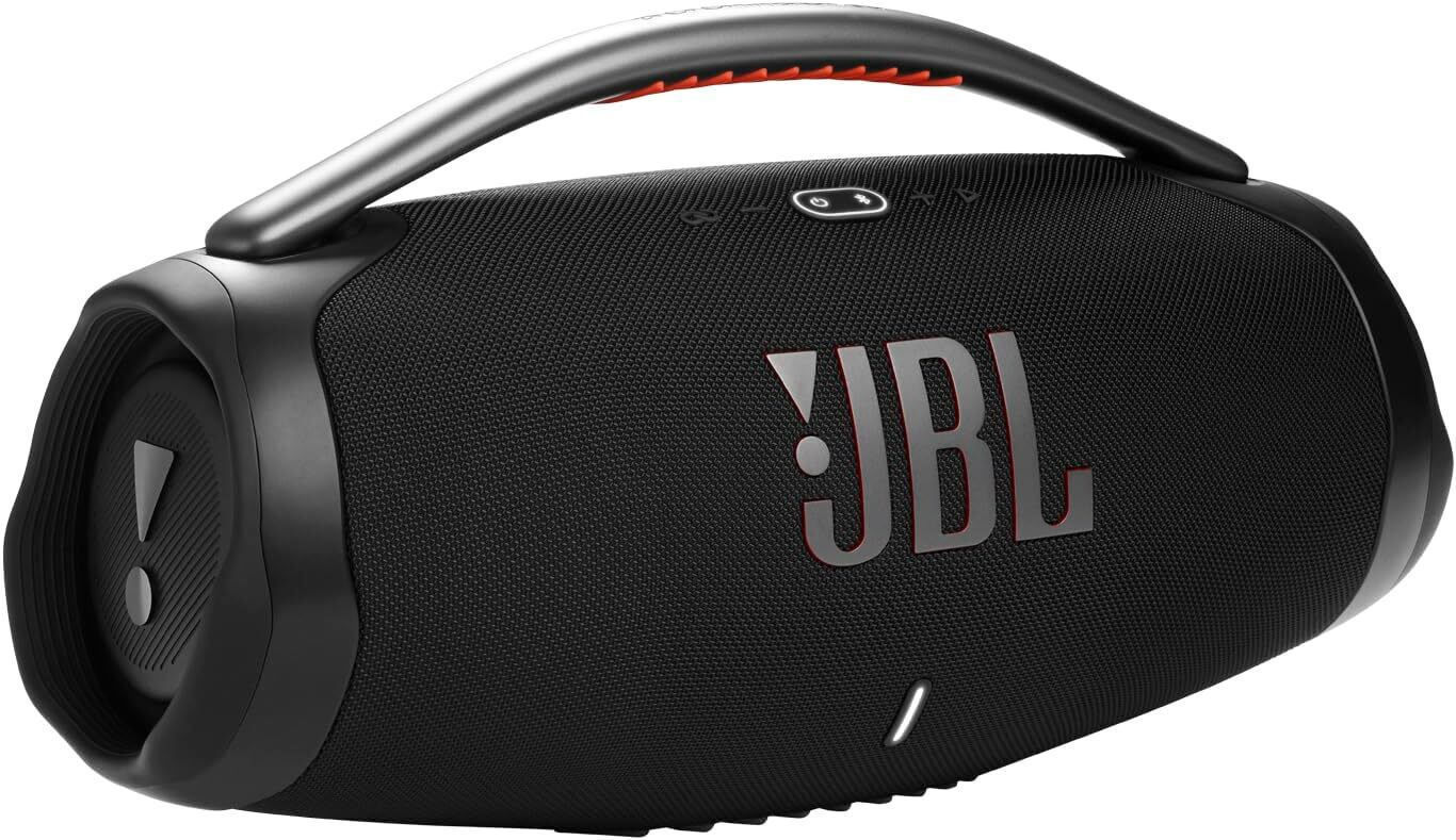 JBL Boombox 3 Αδιάβροχο Ηχείο Bluetooth 180W με Διάρκεια Μπαταρίας έως 24 ώρες Μαύρο