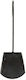 03754 Fireplace Shovel Black