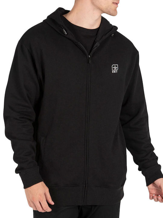 UNITATE STEP ZIP HOODIE NEGRU