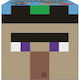 Action Figure Mob Head Witch Minecraft