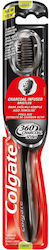 Colgate 360 Charcoal Siyah Manual Toothbrush Medium Black-Black 1pcs