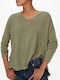 Only Lamalia Women's Long Sleeve Blouse Mermaid Olive