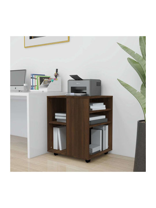 vidaXL Bibliothek Braun Dürres 60x53x72cm