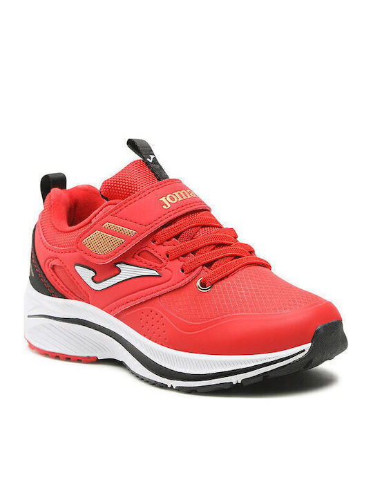 Ferro Jr Παιδικά Sneakers με Σκρατς Κόκκινα