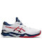 ASICS Court FF 2 Men's Tennis Shoes for All Courts White / Mako Blue