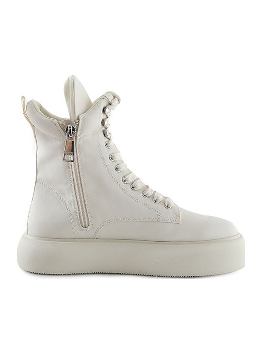 DKNY Aken Women's Ankle Boots White K2237855-CRM