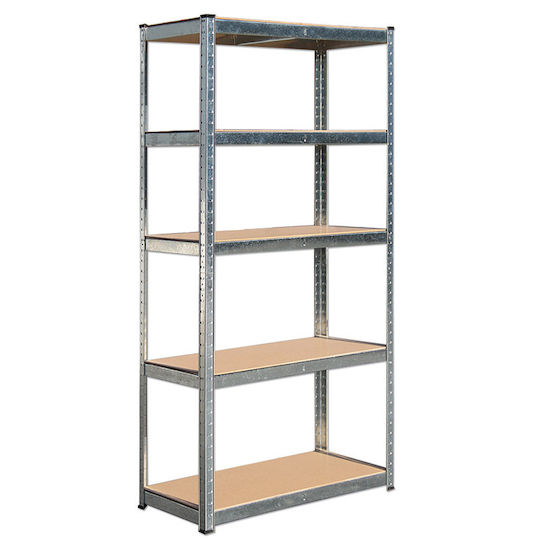 Vesta Raft Dexion Galvanizat 100x50x180cm Cu 5 Rafturi Rezistență Totală 1500kg