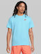 Nike Sportswear Club Men's Athletic T-shirt Short Sleeve Turquoise