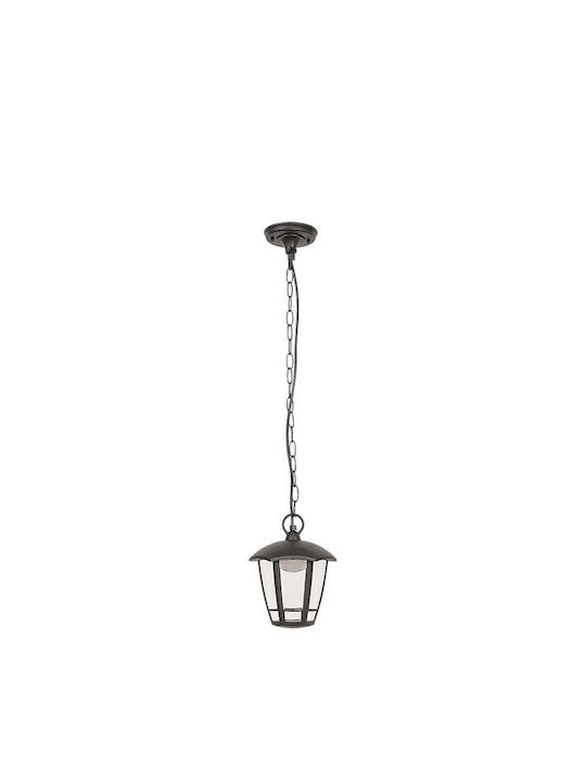 Rabalux Sorrento Hängende Deckenleuchte für den Außenbereich mit integriertem LED in Schwarz Farbe 8128