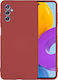 Sonique Back Cover Silicon Burgundy (Galaxy M52...