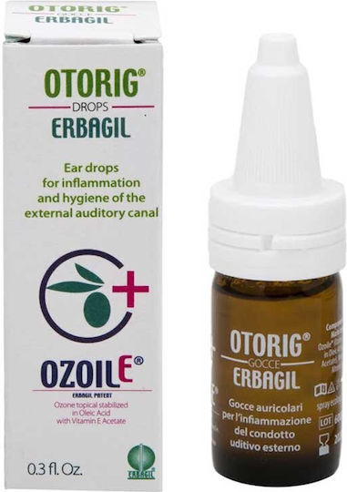 Erbagil Otorig Σταγόνες για Καθαρισμό Αυτιών 1τμχ