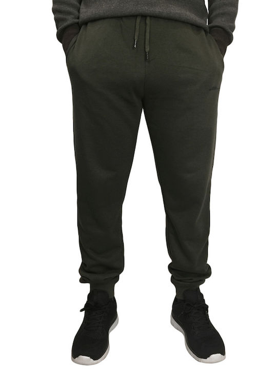 Double Sweatpants with Elastic Khaki