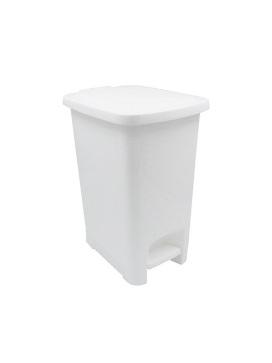 4283 Waste Bin Waste Plastic with Pedal Black 40lt 1pcs