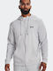 Under Armour Men's Sweatshirt Jacket with Hood and Pockets Gray