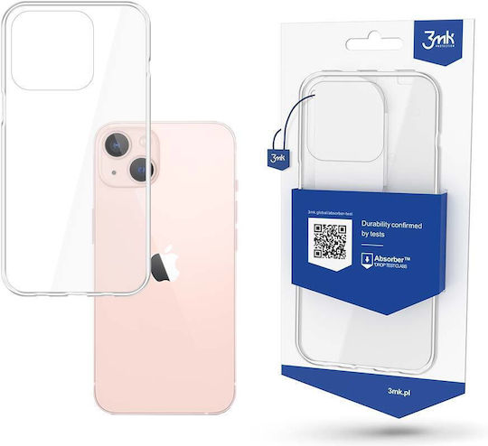 3MK Armor Umschlag Rückseite Silikon 1.5mm Transparent (iPhone 14)