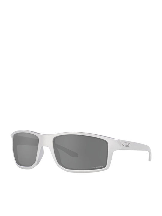 Oakley Gibston Men's Sunglasses with Silver Plastic Frame and Black Lens OO9449-22
