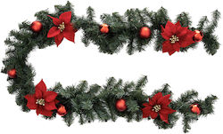 Christmas Garland Green 200x20cm 1pc