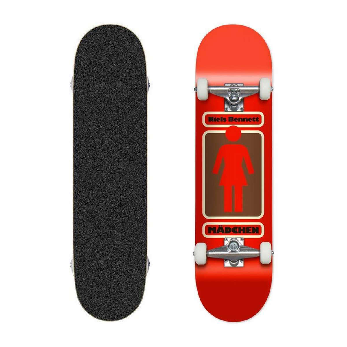 Girl Skateboard Co 93 Til 8.25" Complete Shortboard Κόκκινο