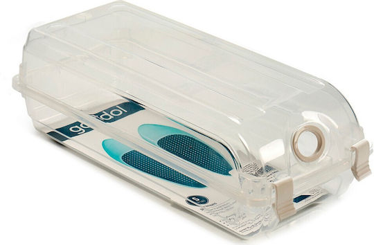 BigBuy Plastic Shoe Storage Box 32x10x14cm