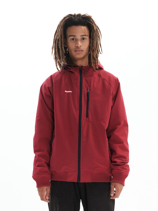 Winter Jacke Bomber Wasserdicht Rot