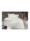 Guy Laroche Duvet Cover Set Cotton Satin Queen with 2 Pillowcases 240x250 Blend Amethyst / Ivory