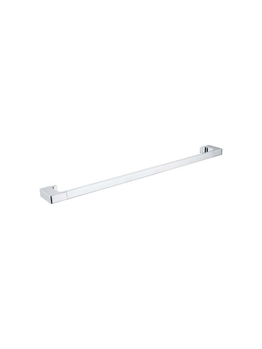Sparke Palmia 13 Single Wall-Mounted Bathroom Rail ​80x2.4cm Silver