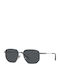 Arnette Sling Men's Sunglasses with Gray Metal Frame and Gray Lens AN3086 75287