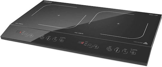 Caso Maitre 3500 Countertop Burner Induktion Double Schwarz