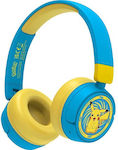 OTL Pokemon Pikachu Wireless Bluetooth On Ear Kids' Headphones with 24 hours of Operation Light Blue PK0980