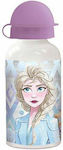 Frozen District Kids Aluminium Water Bottle Multicolour 400ml