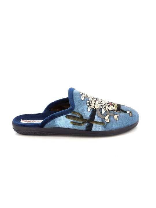 Adam's Shoes Kids Slipper Blue -99.2