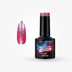 Elixir Semigel Хибриден Лак за Нокти Barbie Pin...