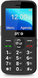 SPC Fortune 2 Dual SIM Mobile Phone with Large Buttons (English Menu) Black