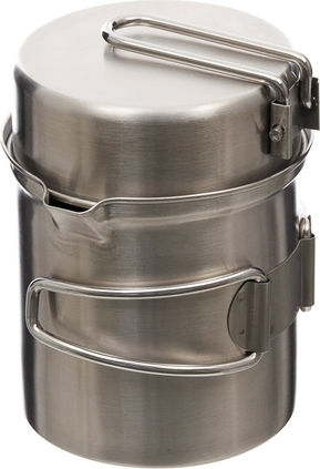 Fox Outdoor Mess Kit Pot Pan Camping Cooking Utensils 0.3ml