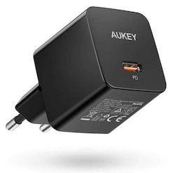 Aukey Charger Without Cable with USB-C Port 20W...