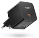 Aukey Φορτιστής Χωρίς Καλώδιο με Θύρα USB-C 20W...