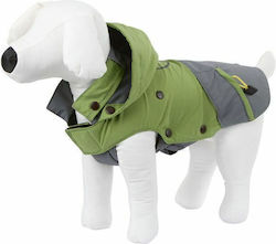 Kerbl Vancouver Hundemäntel Fleece Wasserdicht Winddicht Grün Mittel