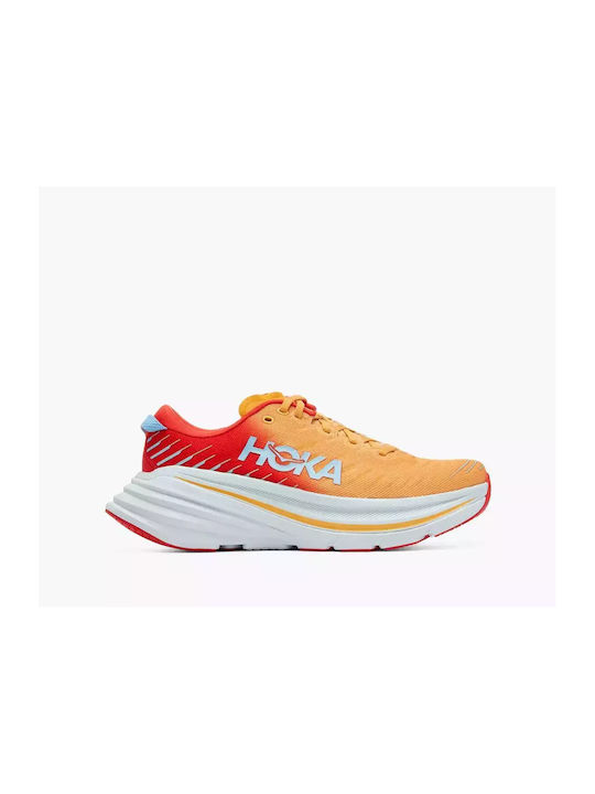 HOKA Bondi X Herren Sportschuhe Laufen Orange