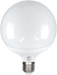 GloboStar LED Lampen für Fassung E27 und Form G125 Warmes Weiß 1880lm 1Stück