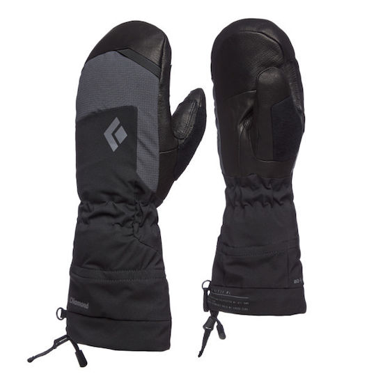 Black Diamond Mercury Frauen Bergsteigen Handschuhe Klettern und Bergsteigen mit wasserdichtem Schutz Schwarz